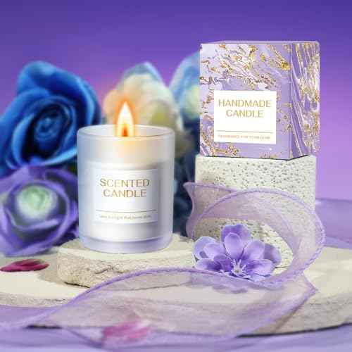Christmas Gifts for Women, Birthday Gifts for Women, Christmas Gifts for Mom Spa Gifts for Wife, Girlfriend, Sister Christmas Gift, Gift Set Idea for Her-Purple Gift Basket