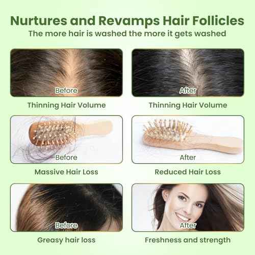 Rosemary Shampoo for Hair Growth: Thickening & Regrowth Formula for Women & Men - Rosemary Mint Strengthening Shampoo with Tea Tree Oil Biotin for Thinning & Loss Hair & Dry Damaged Care