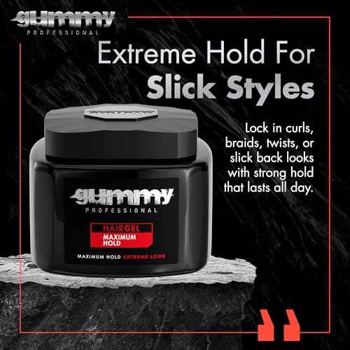 Gummy Hair Gel, 23.5 Fl Oz,Regular,700ml
