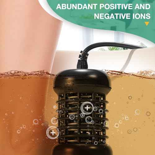 Portable Ionic Detox Foot Bath Machine, Ionic Detox Foot Spa Chi Cleanse with 5 Liners for Home Use Spa Club Salon or Holiday Travel Gift US Stock(Tub not Include)