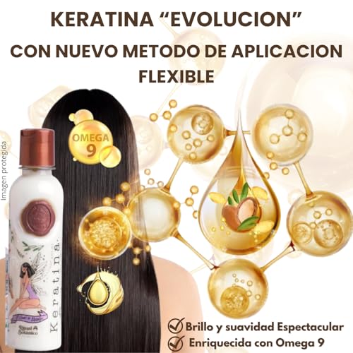Ritual Bot?nico Keratina Org?nica 250 ML | Aporta Brillo, Sedosidad y Nutrici?n | Botox Capilar sin Formol | Hair Straightener con 12 Aceites Naturales