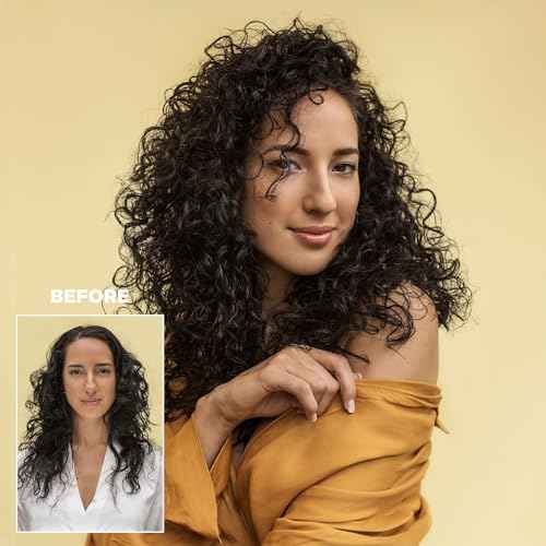 Design.Me BOUNCE.ME Curl Balm and Cream for Curly Hair with Nourishing Argan Oil | Wave, Coil, and Curl Defining Cream | Sulfate Free and Paraben Free (8.5 Fl Oz)