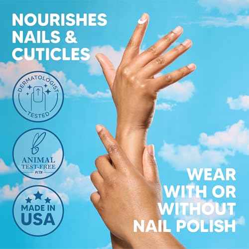 Onyx Professional Hard as Hoof Nail Strengthening Cream, Shea Butter Scent - Nail Growth & Conditioning Cuticle Cream Stops Splits, Chips, Cracks & Strengthens Nails, 1 oz