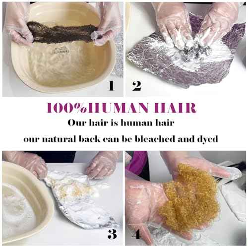 Afro Kinky Bulk Human Hair For Dreadlock Extensions Repair Locs,Twist Braiding, 100% Human Braiding Hair £¬30Grams each bundles Total (8Inch 6Bundles/Pack #30)