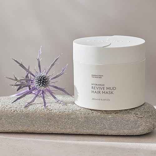 SEACRET Mud Hair Mask with Argan Oil & Minerals From The Dead Sea, A Reviving Hair Mask For Damaged Hair, Suitable For All Hair Types, 8.5 FL.OZ