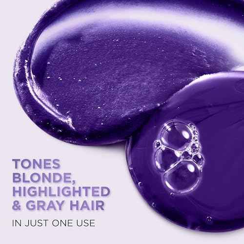 L¡¯Oreal Paris EverPure Sulfate Free Brass Toning Purple Shampoo and Conditioner Set for Blonde, Bleached, Silver, or Brown Highlighted Hair, 1 Kit