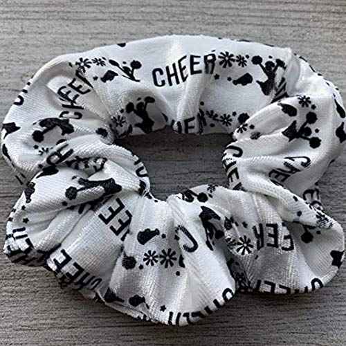 Infinity Collection - Cheer Scrunchie Set - Cheer Girl Hair Accessories, Elastics for Cheerleaders & Teams, Giftable Premium Quality - 2 Pcs