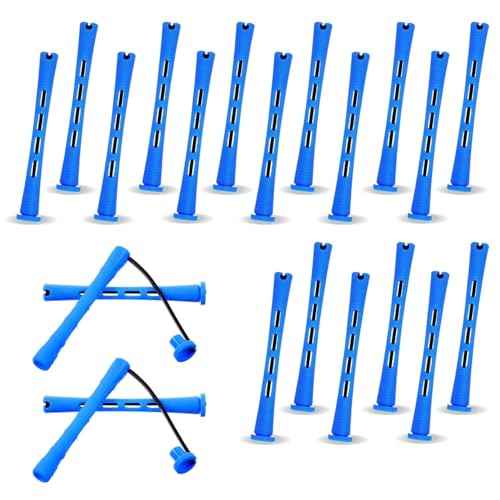 20 Pcs Small Perm Rods Perm Rollers For Short Hair Curling Rods Long Perm Rods For Long Hair Perm Rods For Short Small Plastic Hair Perming Rods And Rollers Curling Perm Rod Medium For Long Hairs