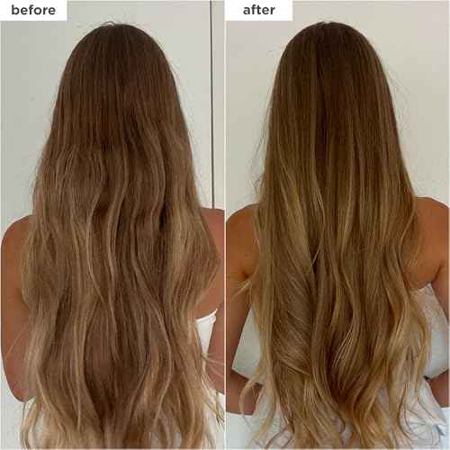 Briogeo Style + Treat Yuzu + Plum 4-in-1 Weightless Hair Oil ? Silicone-Free Oil for Heat Protection, Frizz Control, Shine & Moisture ? Fine to Medium Hair ? Clean, Vegan Hair Treatment - 1.5 fl oz