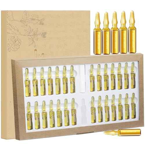 Stem cells hair treatment, stem Cell Complete Hair Growth Cycle Solution 2.0, Stem Cell & Multi-peptides Serum Ampoules for man & women, Hair Care Ampoule Set-28pcs (1 box)