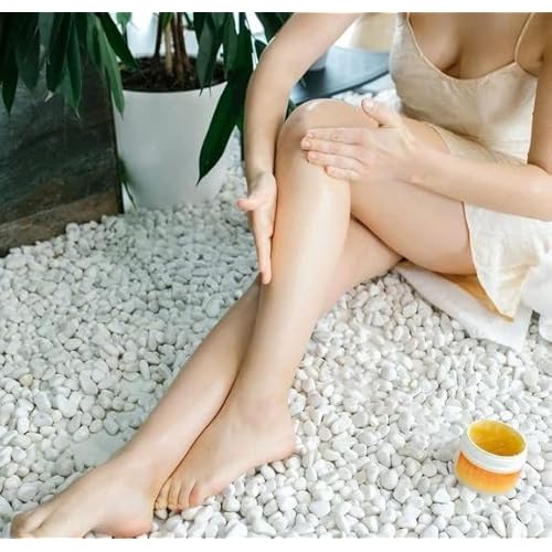 Yon-Ka Mandarin Sugar Scrub | Exfoliating Body Scrub with Brown Sugar and Sunflower Oil | Gentle Natural Ingredients Hydrate and Moisturize Dry Skin | Sweet Orange and Citrus Scent | 7.05 oz