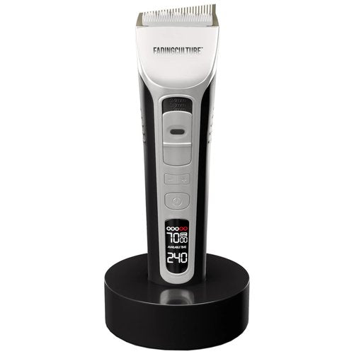 Fadify 2.0 Cordless Hair Clipper with Precision Guards, Hair Trimmer for Professional Home Use, Ceramic Blades, Rechargeable Battery & LED Display, Beard Trimmer, Eco-Friendly Design