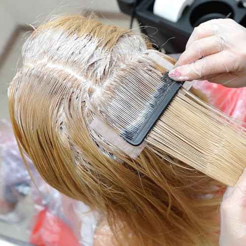 100pcs End Papers for Hair Perm, Disposable Salon Papers, High Temperature Resistance Curling Tool Hair Styling Accessories for Cold and Hot Perms- White