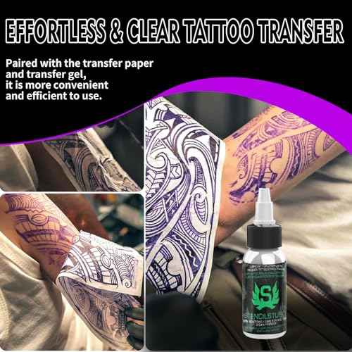 Tattoo Kit Tattoo Gun Wireless Tattoo Machine with 2 Batteries, Tattoo Ink Color Set, 20Pcs Tattoo Needles and Full Accessories Tattoo kit Complete for Beginners(Purple)