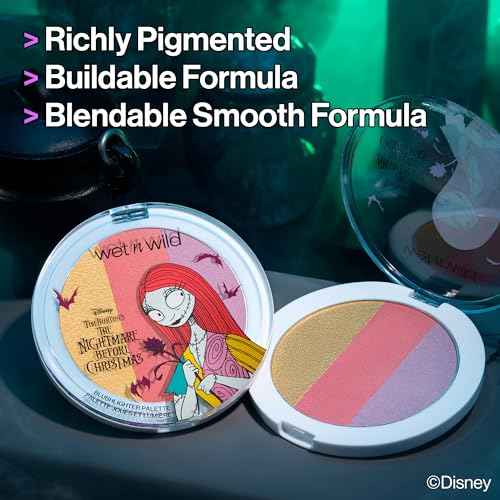 wet n wild Nightmare Before Christmas Blushlighter Palette