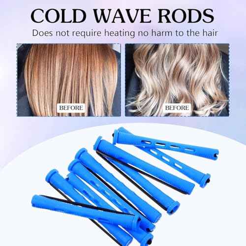 20 Pcs Small Perm Rods Perm Rollers For Short Hair Curling Rods Long Perm Rods For Long Hair Perm Rods For Short Small Plastic Hair Perming Rods And Rollers Curling Perm Rod Medium For Long Hairs