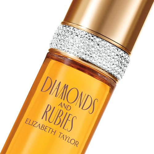 Elizabeth Taylor Women's Perfume, Diamonds and Rubies, Eau De Toilette EDT Spray, 3.3 Fl Oz