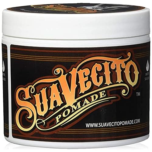 Suavecito Pomade For Men - Medium Hold Shine Water Based oz Pack Wax Like Flake All Day Hair Free Gel Hairstyles Easy To Wash Out