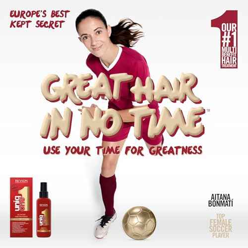 UniqOne Revlon Professional Hair Treatment, Moisturizing Leave-In Product, Repair For Dry and Damaged Hair, Promotes Healthy Hair, 5.1 Fl Oz (Pack of 1)