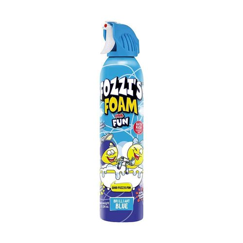FOZZI'S Bath Soap Foam Aerosol for Kids Brilliant Blue,Good Clean Fun, (11.04 Fl Oz,Pack of 3)