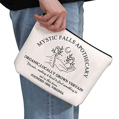 G2TUP Vampire TV Show Inspired Gift Vampire B-rothers Makeup Bag TV Fans Cosmetic Bag Vampire Merch Fans Fandom