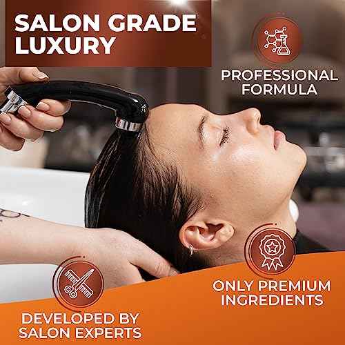 Moroccan Argan Oil Shampoo and Conditioner Set - Sulfate Free, Anti Frizz Hydrating Care for Women - Deep Moisturizing Treatment for Color, Keratin Treated, Curly, Damaged and Dry Hair