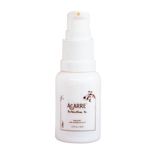 AcARRE Beauty Edit, Luxurious Multi-Use Treatment Oil, Baobab & Kalahari Melon Oil for Skin & Hair Rejuvenation, Eczema Relief, and Scalp Revitalization - 0.5 fl oz