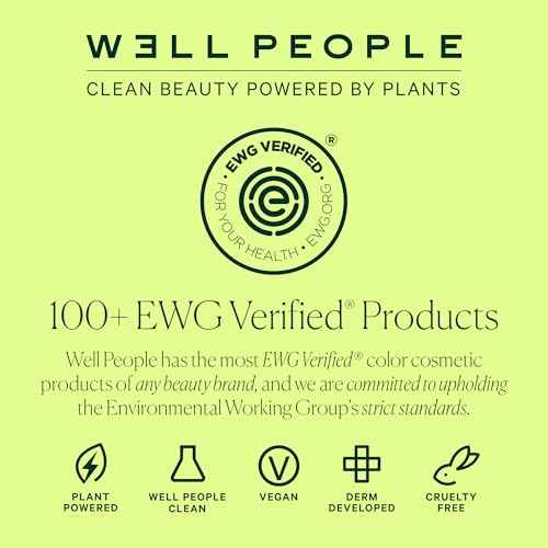 Well People Lush Lip Tinted Oil, Moisturizing Lip Oil For Nourishing & Conditioning Lips, Adds Sheer Color, Vegan & Cruelty-free, Soft Peony