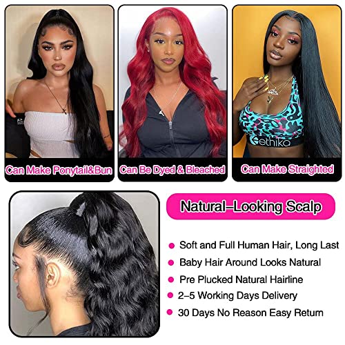 12A Straight Bundles Human Hair (18 16 14 Inches) 100% Unprocessed Brazilian Virgin Straight Weave Human Hair Bundles Natural Color Hair Extensions
