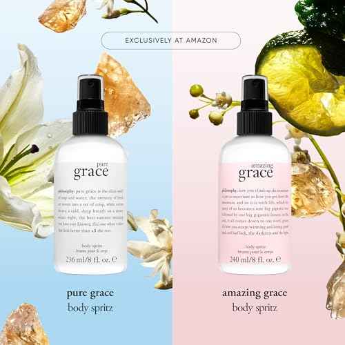 philosophy amazing grace eau de toilette - clean & floral women's perfume - with notes of bergamot, muguet & musk - long lasting fragrance