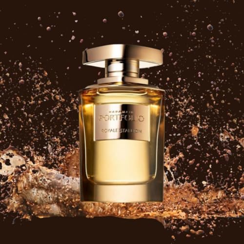 Al Haramain Portfolio Royale Stallion for Unisex - Arabian Perfume for Women & Men - Long Lasting Fragrance with Bergamot, Lavender, Jasmine, Vanilla - Arabic Cologne - Eau de Parfum - 2.5oz EDP Spray