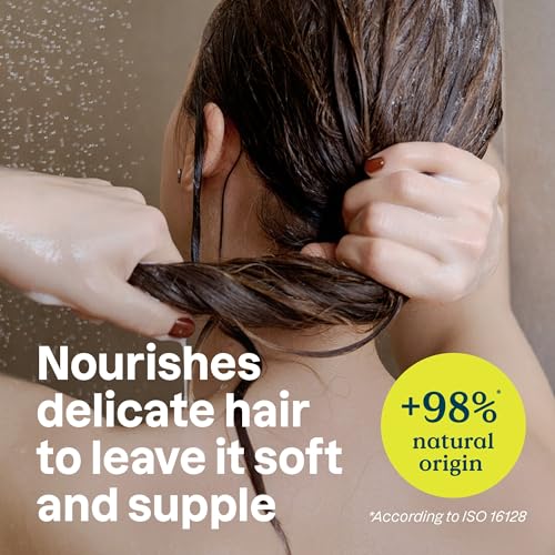 ATTITUDE Hair Conditioner for Sensitive Dry Scalp, Soothing Oat, Protects Color, Naturally Derived Ingredients, Dermatologically Tested, Vegan Detangler, Color Care, 8 Fl Oz (Pack of 6)