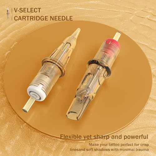 EZ Tattoo Cartridge Needles Assorted - 50Pcs #10 Mixed (5RS 7RS 9RS 11RS 14RS) Bugpin Round Shader Tattoo Needles Cartridges for Tattoo Pen Machine Gun - V SELECT