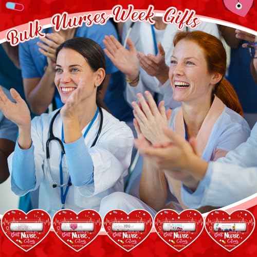 60 Pack Christmas Nurses Appreciation Gifts Bulk Nurses Lip Balms Hospital Staff Team Appreciation Thank You Gifts Christmas Stocking Stuffers Party Favors for Coworkers Midwife Women Presents