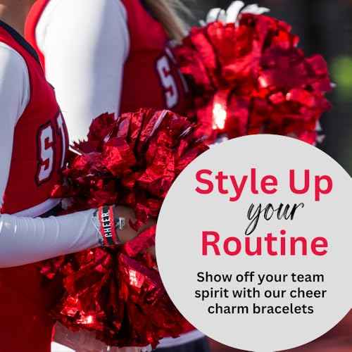 Infinity Collection - Cheer Scrunchie Set - Cheer Girl Hair Accessories, Elastics for Cheerleaders & Teams, Giftable Premium Quality - 2 Pcs