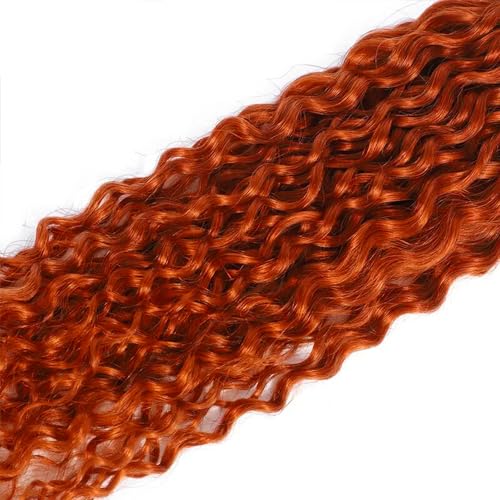 Hair 16 18 20 Inch Ginger Orange Bundles Color 350 Deep Wave Human Hair Bundles Ginger Bundles Remy Hair Orange Deep Curly Bundles Human Hair
