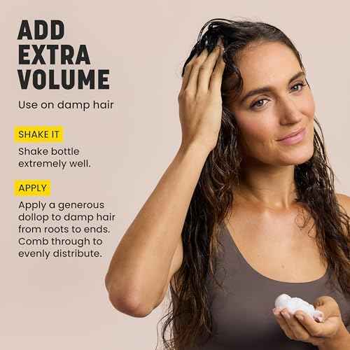 Drybar Southern Belle Volume - Boosting Mousse | Prevents Frizz & Damage, Smoothes Hair, and Provides Shine for Long-Lasting Body & Style