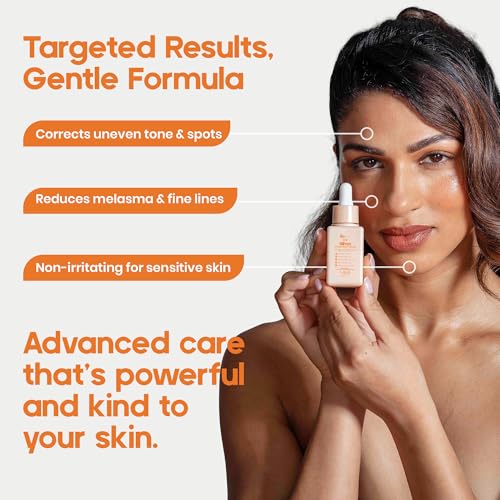 NIHON Antioxidant Serum - Kojic Acid + Ferulic Acid & Vitamin E and Vitamin C Serum for Face - Brightens, Evens Tone & Protects - Clean, Fragrance-Free, Cruelty-Free - 30ml