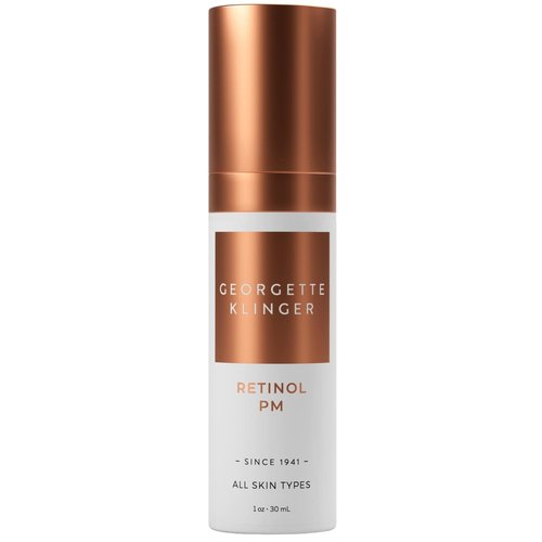 Georgette Klinger Retinol PM - Anti-Aging Exfoliating Serum: Deeply Penetrating, Hydrating, and Non-Drying Vitamin-Rich Formula with Vitamin E, Targets Fine Lines and Wrinkles - 1 oz