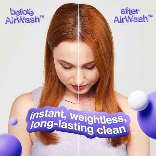 K18 AirWash¢â Dry Shampoo, Non-Aerosol, Balances Scalp & Controls Excess Oil Production
