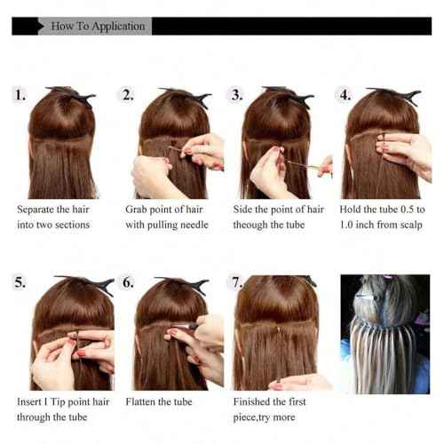 Gradient color feather hair extensions, rainbow colorful feather hair extensions, long straight hair accessories suitable for girls (YMF-JB-50pcs,16inches)