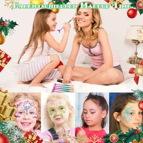NICEMOVIC Stocking Stuffers for Kids Girls, 11PCS Kids Makeup Brushes Sets for Girls, Cute Stuff for Tween & Teen Girl Gifts Trendy Stuff Christmas Birthday Gift Ideas Cute Make Up Tool Set