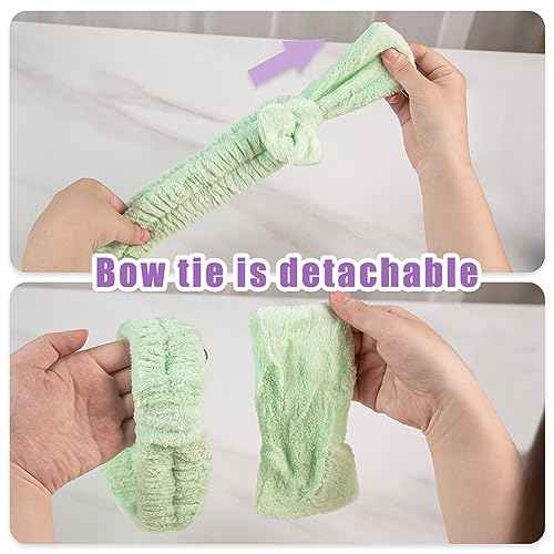 Shindel 6Pack Spa Headbands, Skincare & Makeup Headbands for Face Washing, Gift for Teen Girls, Stocking Stuffer