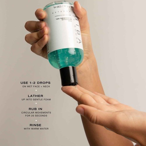 BIBA DE SOUSA Lip Treatment + Mandelic Cleansing Gel Bundle