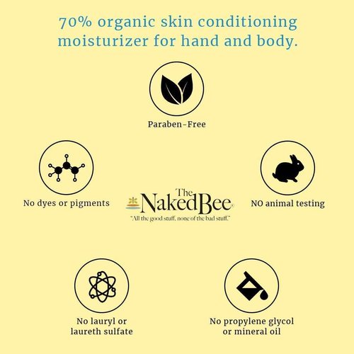 The Naked Bee Vitamin C Face & Body Moisturizing Sunscreen SPF 30 + 2.5oz Vitamin C Facial Moisturizer SPF 30 Orange Blossom + Orange Blossom Honey Everyday Facial Care
