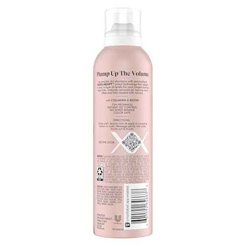 Nexxus Volume Refresh Dry Shampoo For Oil Control + Root-Lifting 72 Hour Freshness with FLEXX-ADAPT Technology 5 oz