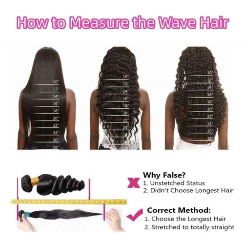 Ladiaryf Loose Wave Bundles Human Hair Short Brazilian Virgin Human Hair Loose Wave Natural Black Color Can Be Dyed and Styled 3 Weave Bundles Total 300g 12 14 16 Inch
