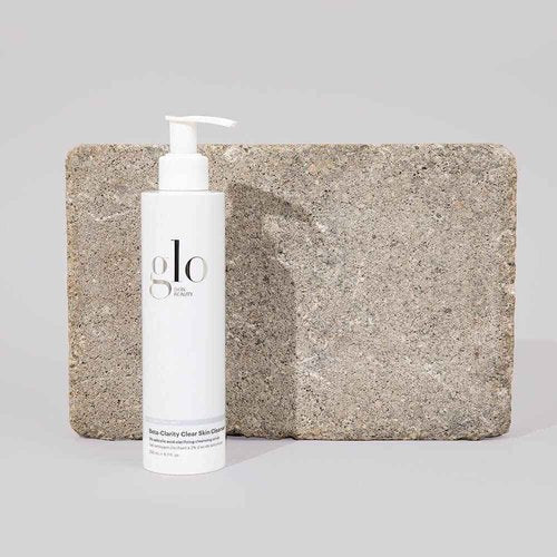 Glo Skin Beauty Beta-Clarity Clear Skin Cleanser - 2% Salicylic Acid Clarifying Face Cleanser Clears & Prevents Breakouts, Exfoliates with Scrubbing Beads