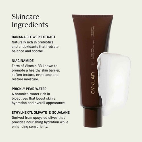 CYKLAR - Nutrient Rich Body Cream + Sensorial Body Wash - Bundle - Sacred Santal Fragrance