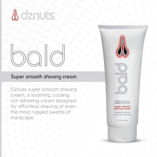 dznuts - Men’s Pro Chamois Cream, Women’s Bliss Chamois Cream, and Bald Super Smooth Shaving Cream - For Saddle Sores, Razor Burns, Ingrown Hairs, and Cuts